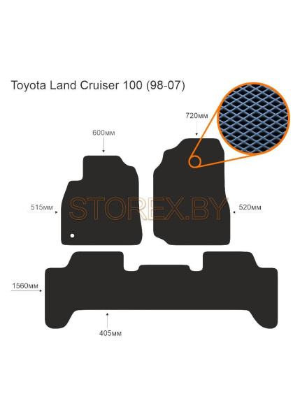 Toyota Land Cruiser 100 (98-07) copy