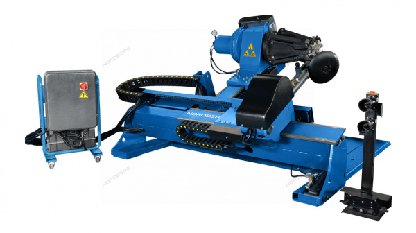 Станок шиномонтажный для грузовых машин двухскоростной NORDBERG 46TRKE60 (380 В, синий)