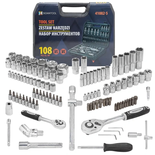 Набор инструментов 108пр. 1/4'', 1/2''