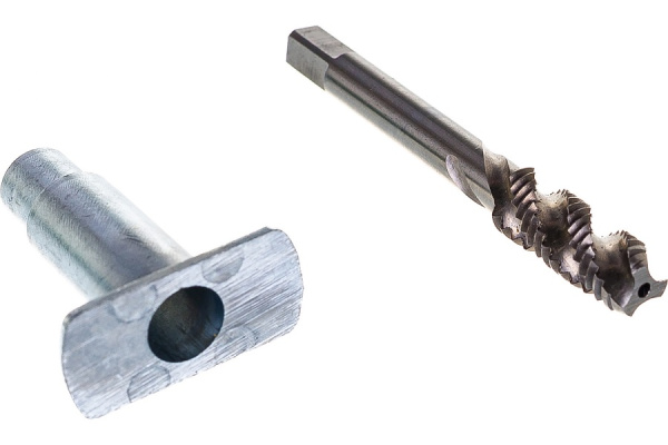 MTG8125SF Метчик машинно-ручной T-DRIVE со спиральной канавкой для глухих отверстий с направляющей в наборе М8х1.25, HSS-G