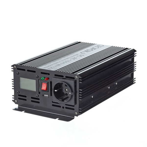 Автомобильный инвертор Geofox MD 1000W/12v-1p