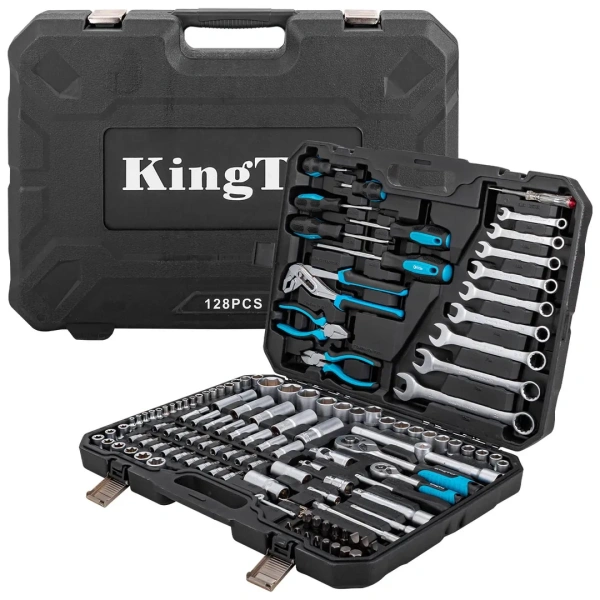 Набор инструментов 128пр. 1/4'', 1/2''(6гр.)