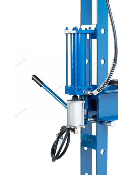 Пресс гидравлический NORDBERG N3631AL, 30 т, разборная рама, пневмопривод