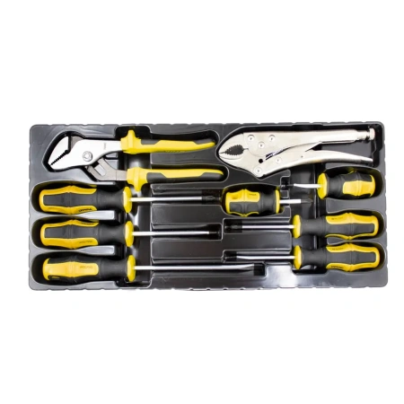Набор инструментов 60пр. 1/2''(6гр)(8-27мм),в складном метал. ящике