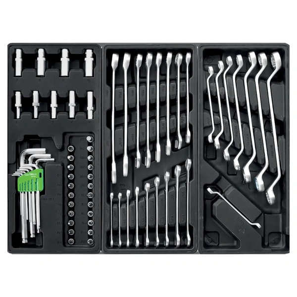 Тележка инструментальная 7-и полочная с набором инструментов 272пр