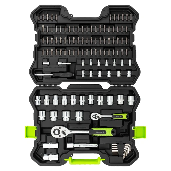 Набор инструментов 115пр. 1/4'', 1/2''(6гр.)