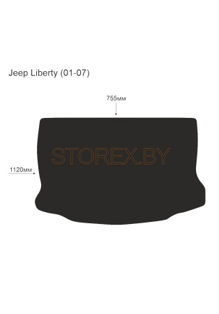 Jeep Liberty (01-07) Багажник copy