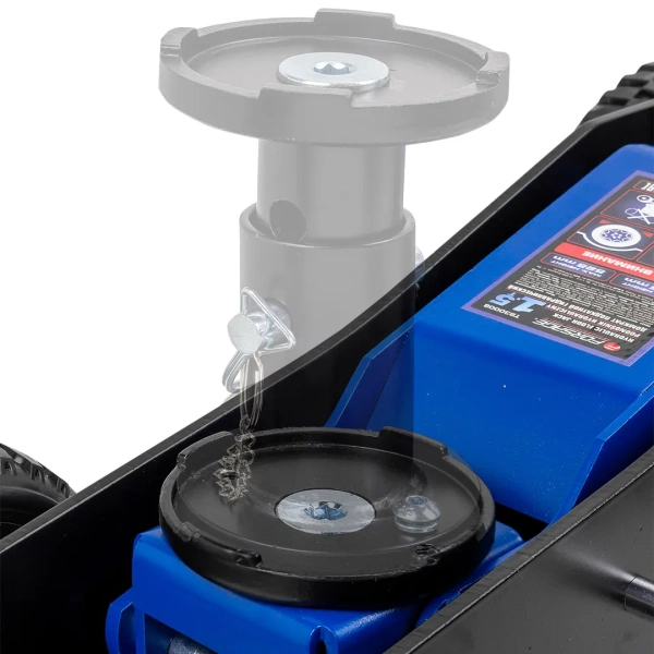 Домкрат подкатной гидравлический 1,5т (h min 155мм, h max 525мм)