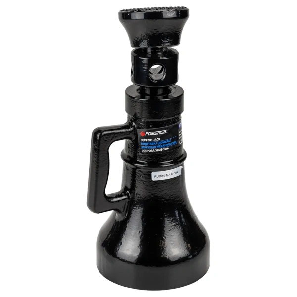 Домкрат-подставка винтовой механический 10т (высота подхвата - 300мм, высота подъема - 450мм)