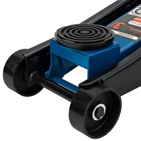 Домкрат подкатной гидравлический 3 т (h min 145мм, h max 465мм)c резиновой накладкой