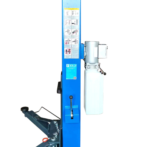 Подъемник двухстоечный AE&T S4D-2U, 4 тонны