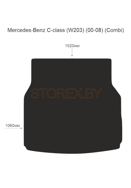 Mercedes-Benz C-class (W203) (00-08) (Combi) Багажник copy