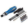Набор вставок (бит) KING TONY 2539MRV04 (1/4", PH, PZ, Hex, Torx, Slotted, 39 предметов)