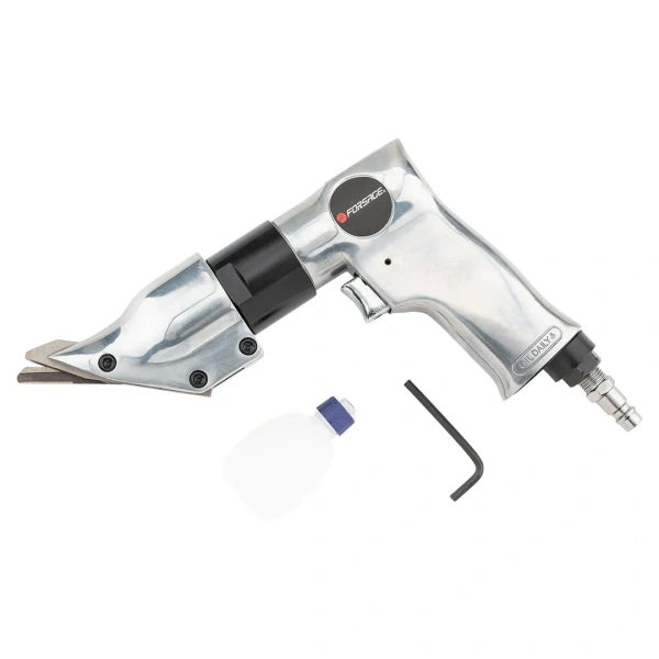 Пневмоножницы угловые (1800рез/мин, max толщина реза-1.2мм,потребление 114л/мин,6.3Bar,штуцер 1/4'')