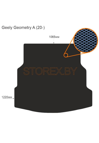 Geely Geometry A (20-) Багажник copy