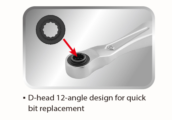 Трещотка KING TONY 276B-0225, 1/4", 88 мм, 60 зубцов, флажковая, для вставок (бит)