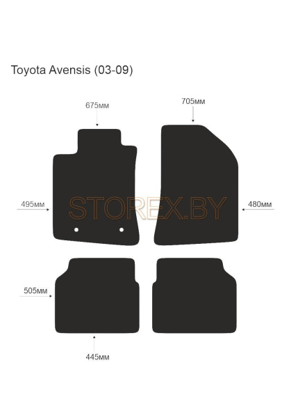 Toyota Avensis (03-09) copy