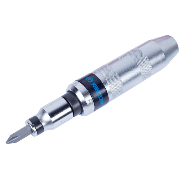 Отвертка ударная с битами и головками KING TONY 4505MR (5/16", 10 предметов)