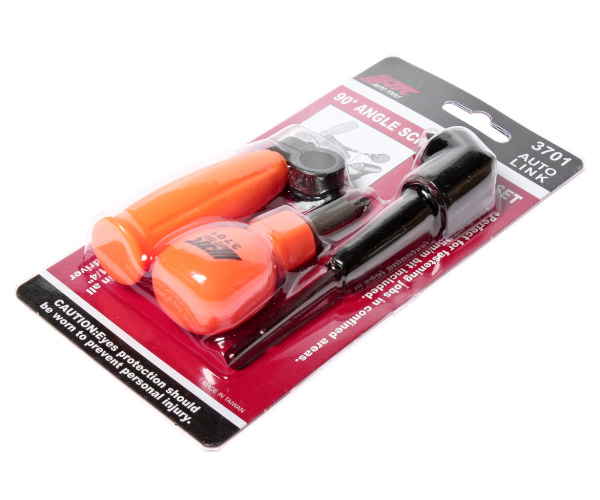 Отвертка с набором бит и угловым переходником JTC 3701 (90 град.)