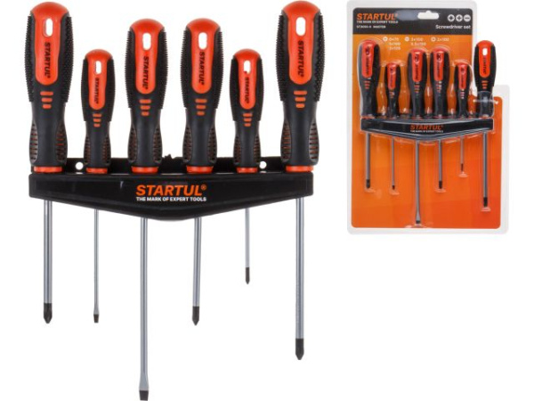 Набор отверток 6шт STARTUL MASTER (ST3093-6)