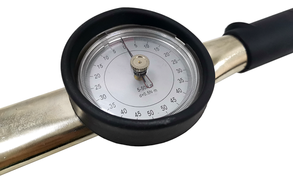 Ключ динамометрический TA-B2050-38 со шкалой, 0-50Nm, 3/8"