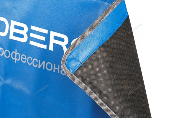 Накидка на крыло 110х65 прямоугольная без выреза с магнитом и подкладкой NORDBERG NN1R