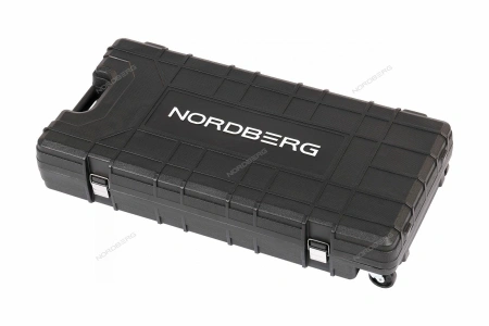 Растяжка рихтовочная c манометром в кейсе усилие 10 т 15 предметов NORDBERG N3811