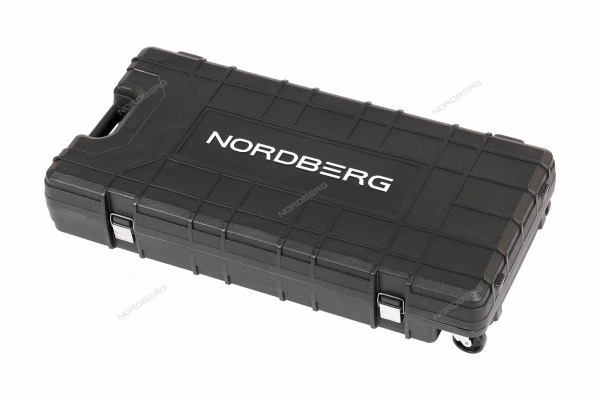 Растяжка рихтовочная c манометром в кейсе усилие 10 т 15 предметов NORDBERG N3811