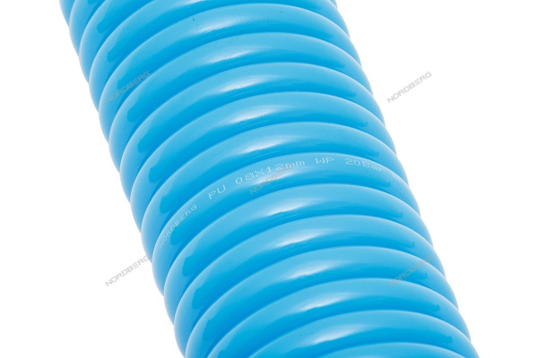 Шланг полиуретановый спиральный NORDBERG HS0810PU, 8х12 мм, 10 м