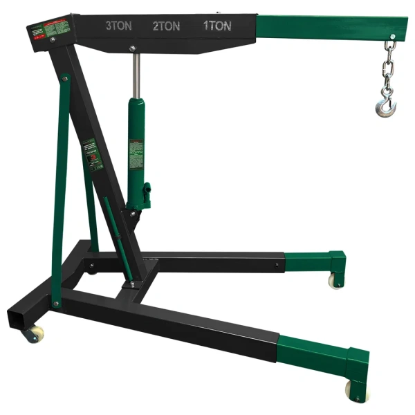 Кран гидравлический, 3т (высота подъема 2400мм, длина стрелы:1300-1900мм)