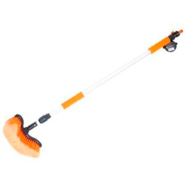 Щетка AB-1975 для мойки (под шланг) телескоп. 100-168см АВТОСТОП