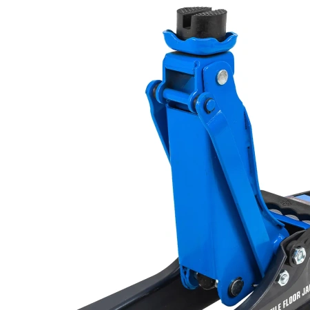 Домкрат подкатной гидравлический низкопрофильный с поворотной ручкой 3т