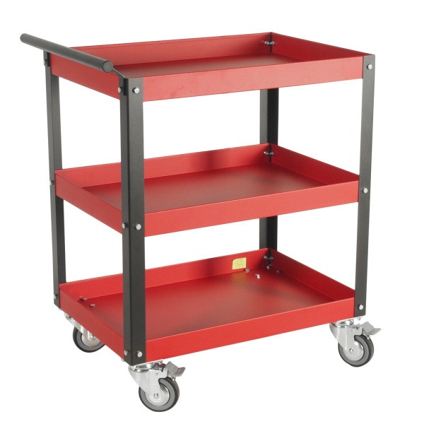Тележка инструментальная открытого типа JTC 5921 (3 полки, 684х469х870 мм)