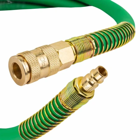 Шланг воздушный резиновый армированный с фитингами 8*14мм*20м