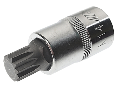 Бита-головка JTC-45714 (1/2", SPLINE, М14х55 мм)