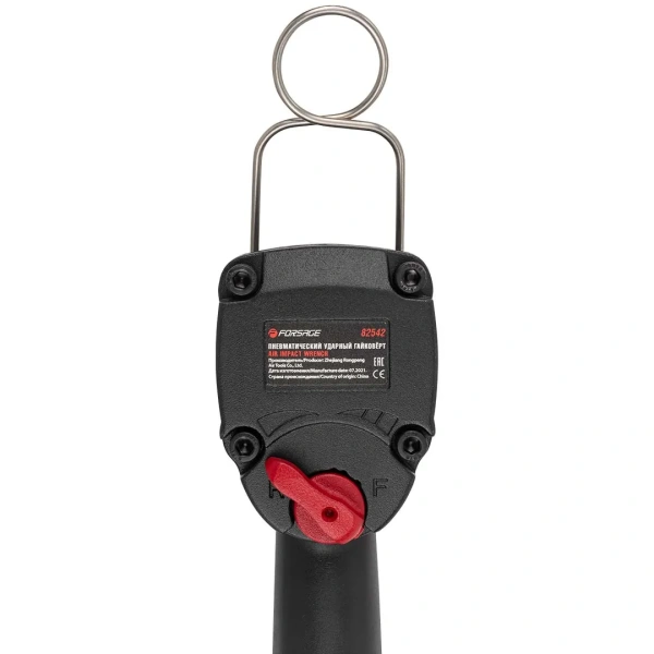 Пневмогайковерт ударный ''Compact''с реверсом и регулировкой усилия 1/2''(600Hм, 8500 об/мин,6.3bar,113 л/мин,1.45кг)