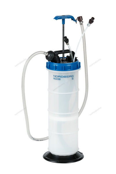 Установка для сбора масла с ручным приводом, 7,5 л NORDBERG NO2308
