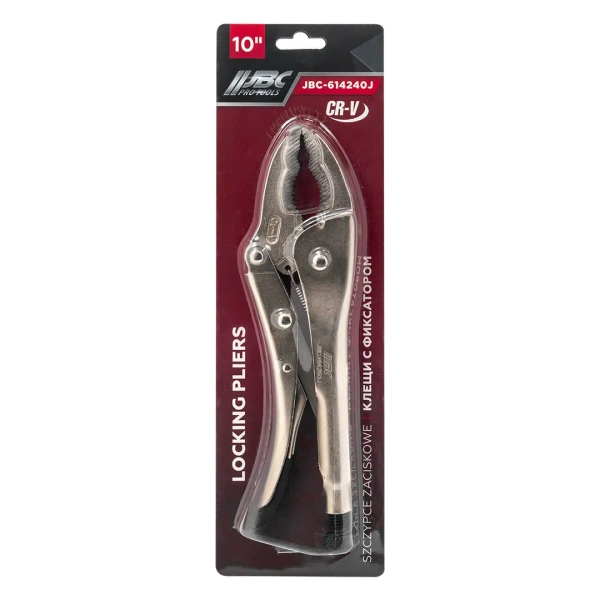 Зажим гейферный 10''(250мм) в блистере