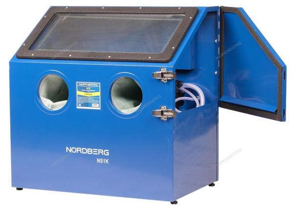 Камера пескоструйная настольная боковая загрузка 110 л NORDBERG NS1K