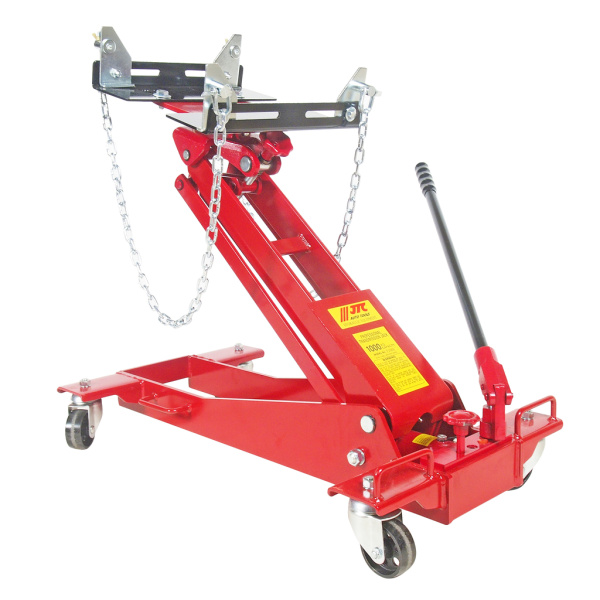 Домкрат подкатной с вращающейся ручкой (для ДВС и КПП) JTC FJ1000 (1 т, 200-750 мм)