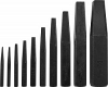Комплект экстракторов съемник шпилек JONNESWAY AG010052, квадрат 1/8" - 1-1/16" (10 предметов)