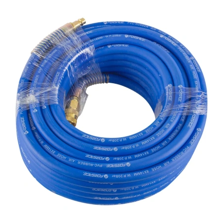 Шланг резиновый воздушный армированный с фитингами 8мм x 14мм x 20м