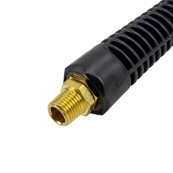 Шланг витой полиуретановый 8мм х 12мм х 10м с резьбовыми наконечниками 1/4'' - F-AHC-48E