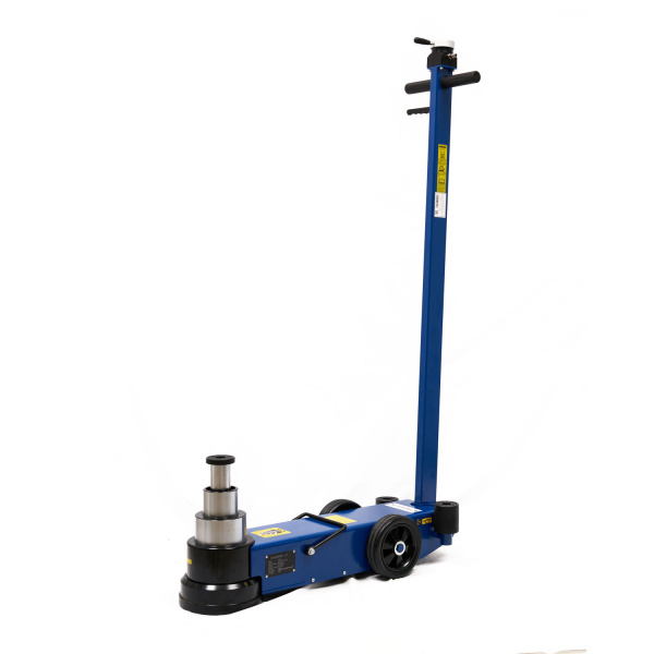 Домкрат подкатной пневмогидравлический ROSSVIK S50-3J (10-25-50 т, 160-472 мм, 61 кг, дополнительные удлинители)