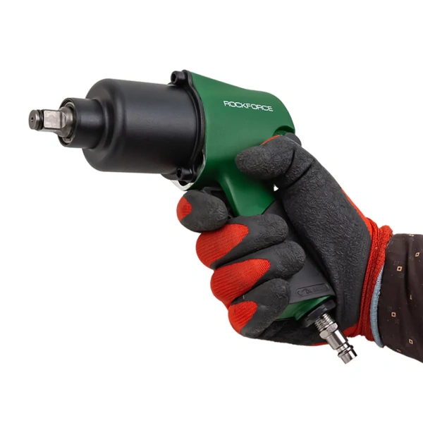 Пневмогайковерт ударный ''Twin Hammer''с реверсом и регулировкой усилия 1/2''(690Hм, 7500 об/мин,6.3bar,вес 2.9кг)