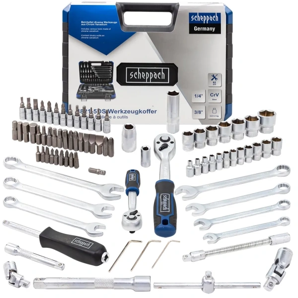 Набор инструментов 82 пр. 1/4'', 3/8''(6гр.) (4-22мм)