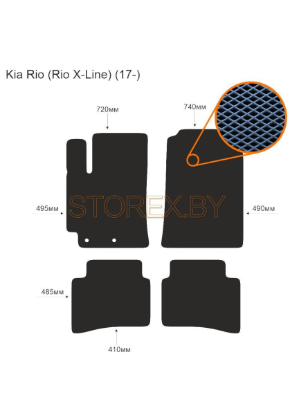 Kia Rio (Rio X-Line) (17-) copy