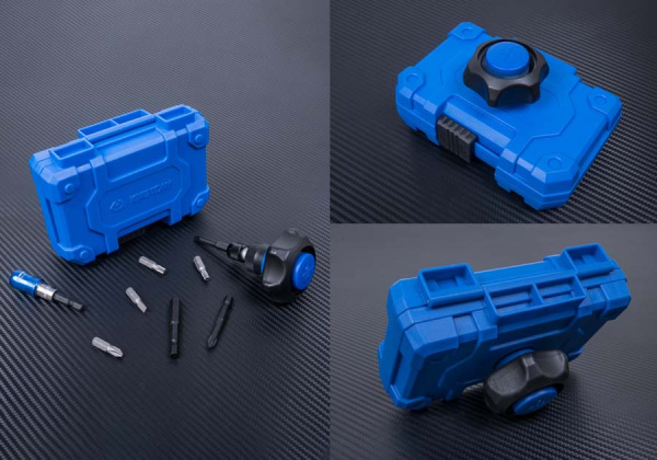 Набор вставок (бит) KING TONY 1048MR, 1/4", PH, PZ, Hex, Torx, Slotted, 49 предметов