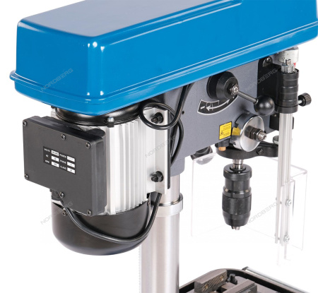 Станок сверлильный NORDBERG ND1648V (500 Вт, 16 мм, вариатор скорости, тиски)