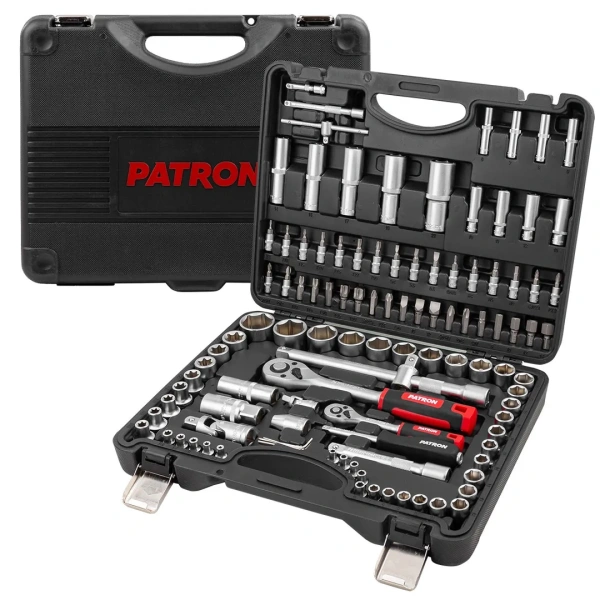 Набор инструментов 108пр.1/4'',1/2''(6гр.)(4-32мм)